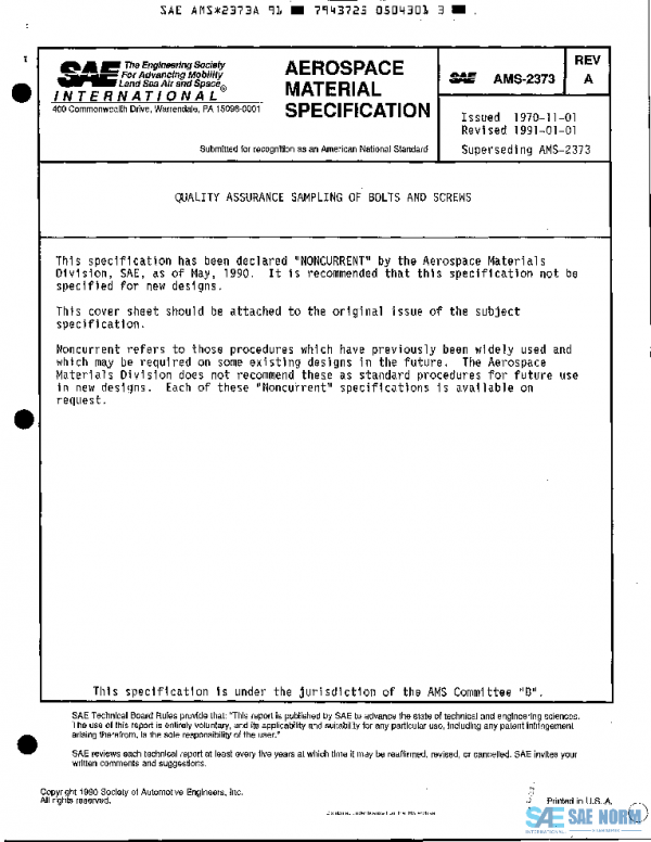 SAE AMS2373A PDF
