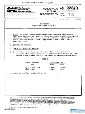 SAE AMS2224D PDF