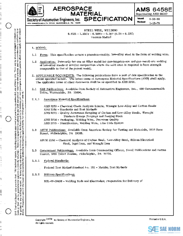SAE AMS6458E PDF