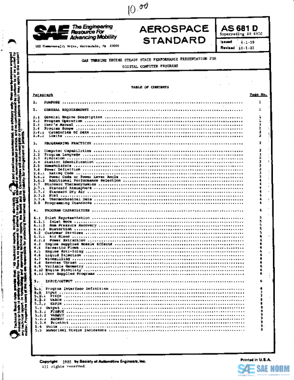 SAE AS681D PDF