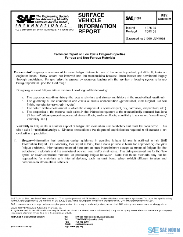SAE J1099_200208 PDF