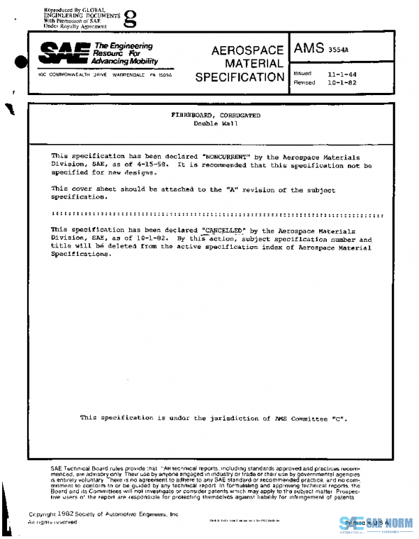 SAE AMS3554A PDF SAE AMS3554A PDF