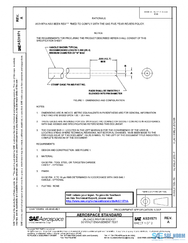 SAE AS31971A PDF