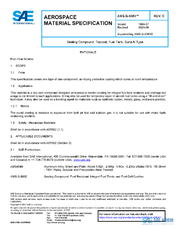 SAE AMSS4383C PDF
