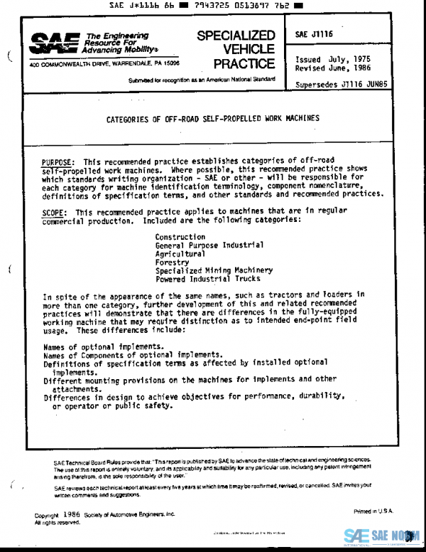 SAE J1116_198606 PDF SAE J1116_198606 PDF