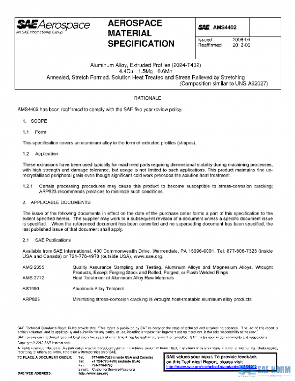 SAE AMS4402 PDF
