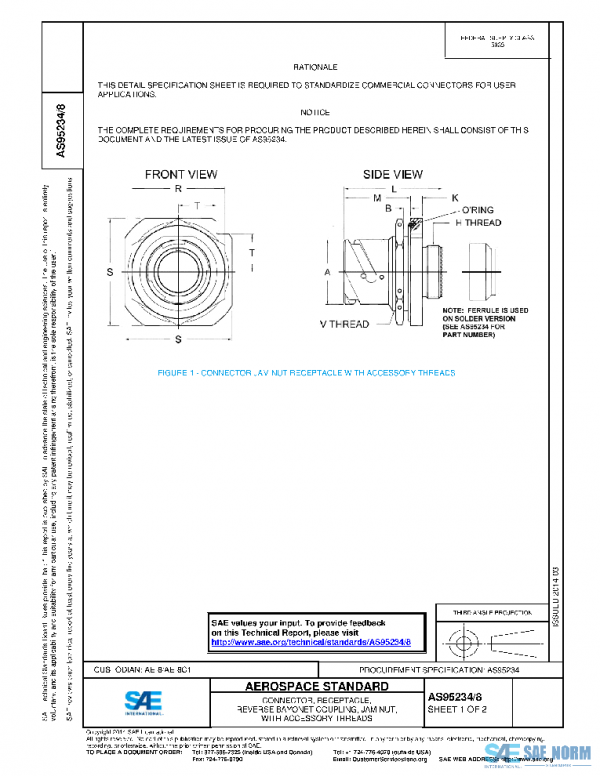 SAE AS95234/8 PDF