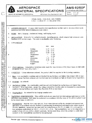 SAE AMS6250F PDF