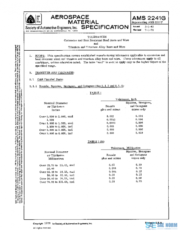 SAE AMS2241G PDF