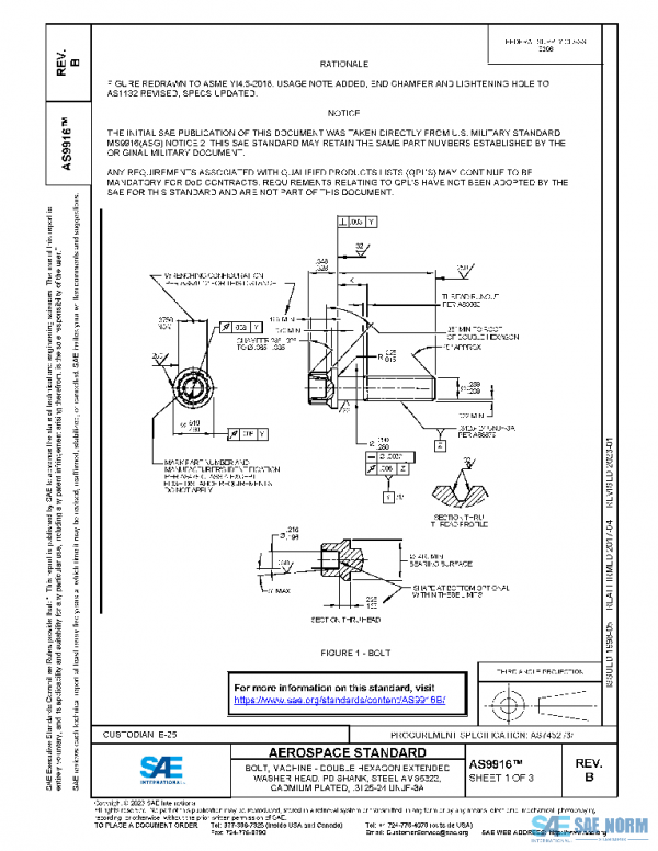SAE AS9916B PDF