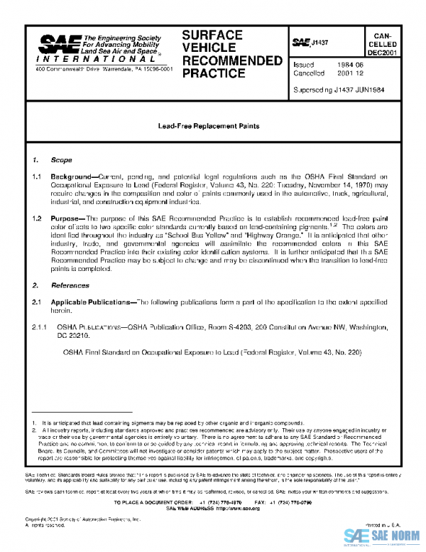 SAE J1437_200112 PDF SAE J1437_200112 PDF