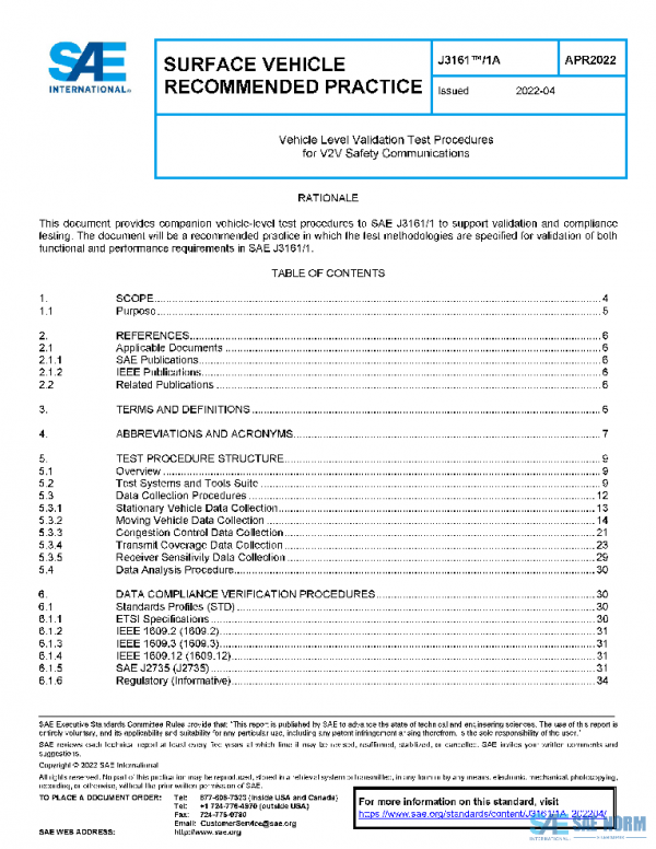 SAE J3161/1A_202204 PDF