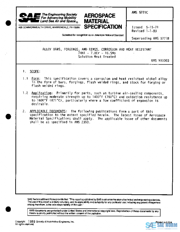 SAE AMS5771C PDF