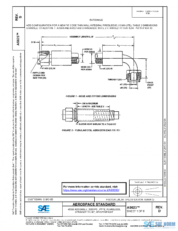 SAE AS623D PDF