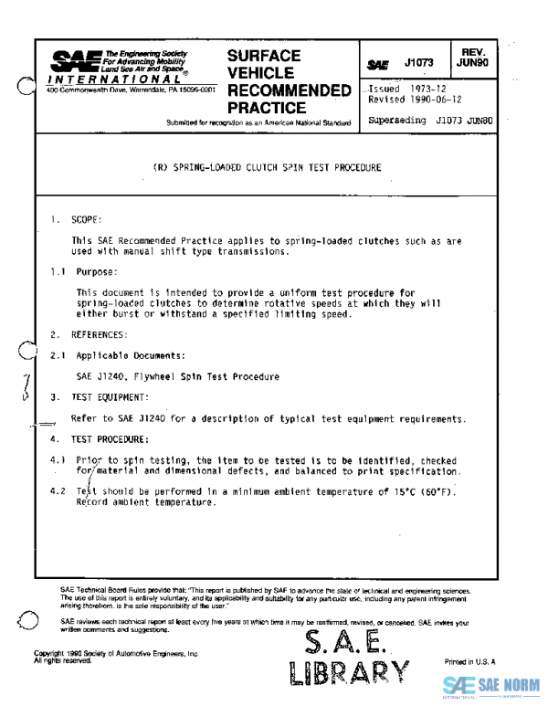 SAE J1073_199006 PDF