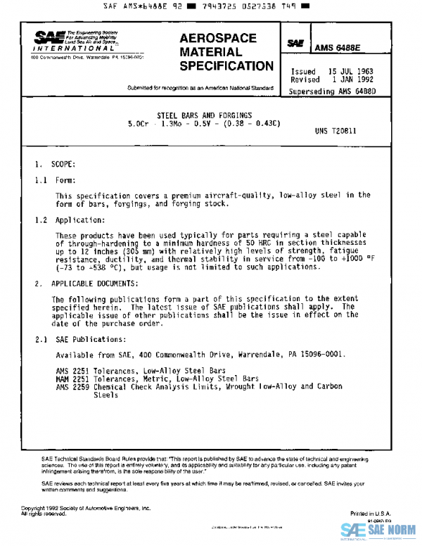 SAE AMS6488E PDF