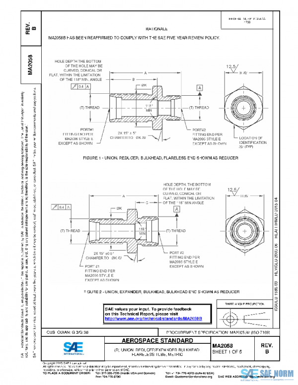 SAE MA2058B PDF SAE MA2058B PDF