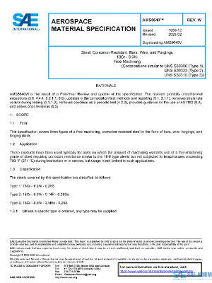 SAE AMS5640W PDF