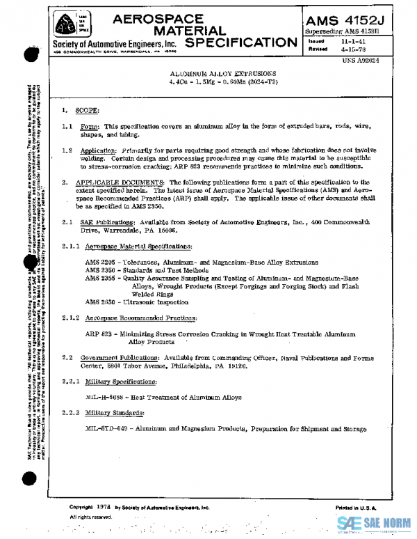 SAE AMS4152J PDF