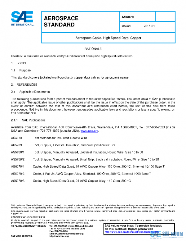 SAE AS6070 PDF