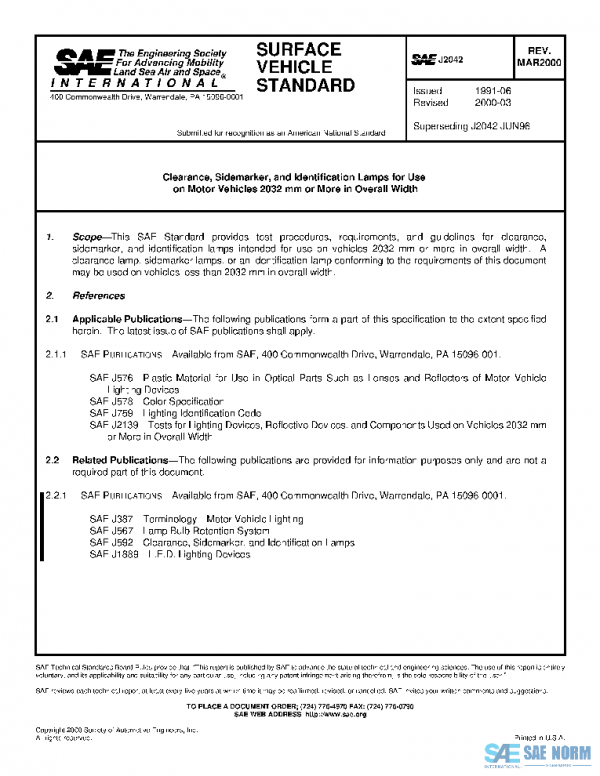 SAE J2042_200003 PDF