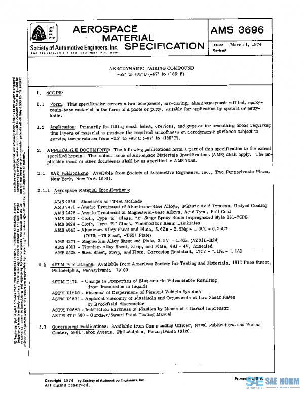 SAE AMS3696 PDF