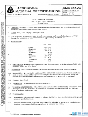 SAE AMS6442C PDF