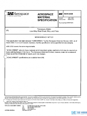 SAE MAM2252B PDF