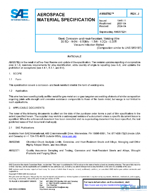 SAE AMS5782J PDF