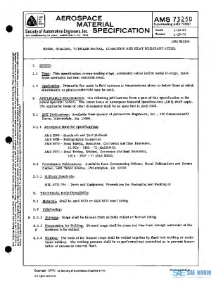 SAE AMS7325D PDF