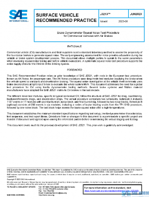 SAE J3213_202306 PDF