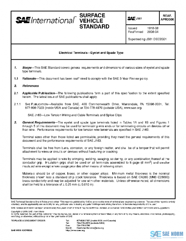 SAE J561_200604 PDF SAE J561_200604 PDF