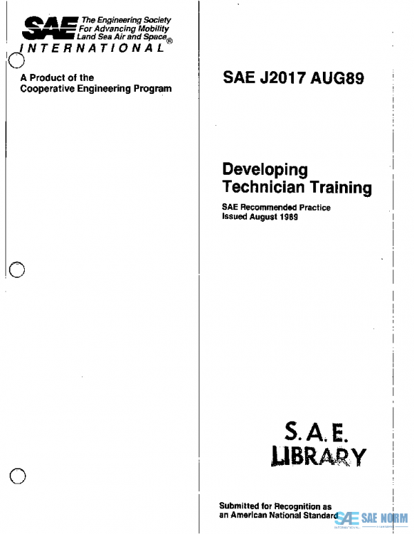 SAE J2017_198908 PDF SAE J2017_198908 PDF