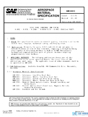 SAE AMS6421C PDF