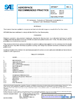 SAE ARP4285A PDF