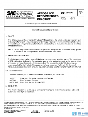 SAE ARP1178A PDF