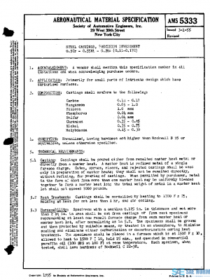 SAE AMS5333 PDF