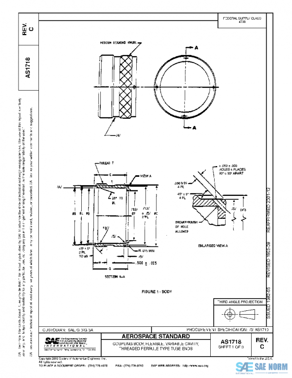 SAE AS1718C PDF SAE AS1718C PDF