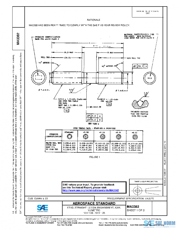 SAE MA3382 PDF SAE MA3382 PDF