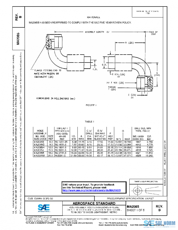 SAE MA2085B PDF