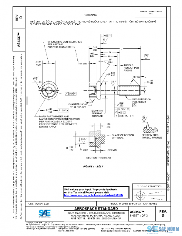 SAE AS3237D PDF SAE AS3237D PDF
