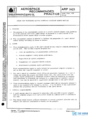 SAE ARP1623 PDF