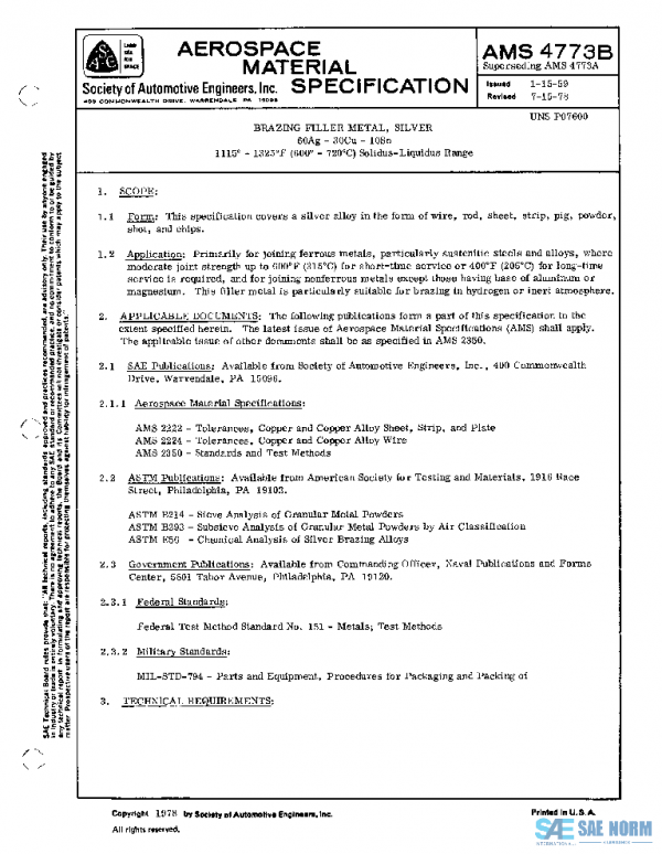 SAE AMS4773B PDF
