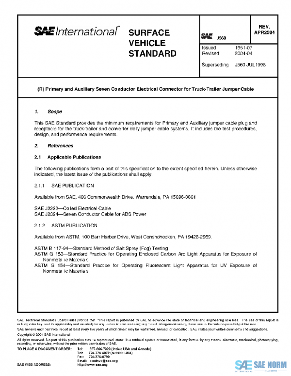 SAE J560_200404 PDF