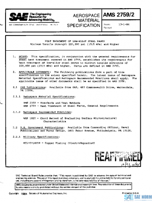 SAE AMS2759/2 PDF