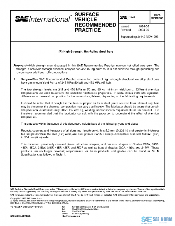 SAE J1442_200309 PDF