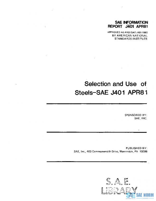 SAE J401_198104 PDF SAE J401_198104 PDF