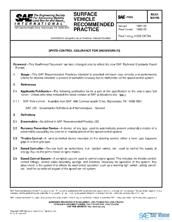 SAE J1222_199505 PDF