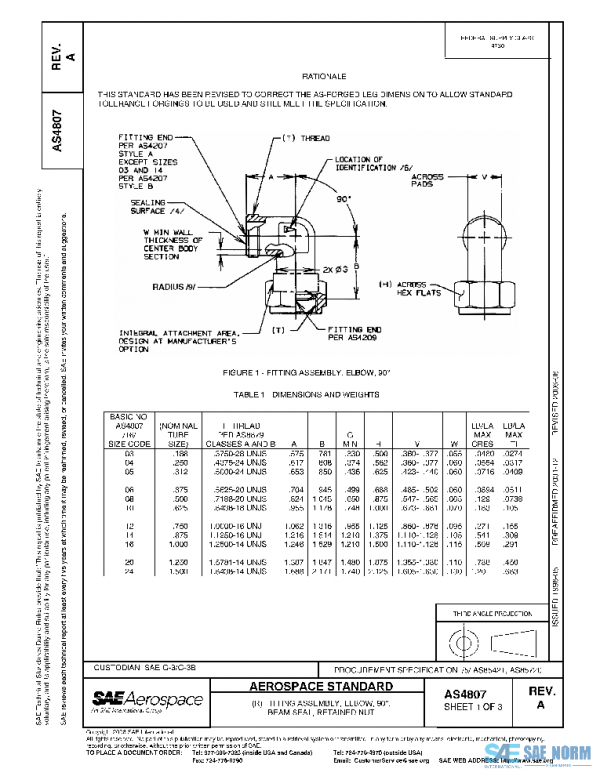 SAE AS4807A PDF SAE AS4807A PDF