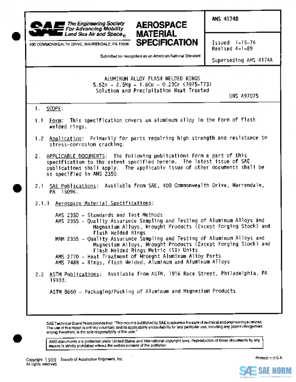 SAE AMS4174B PDF